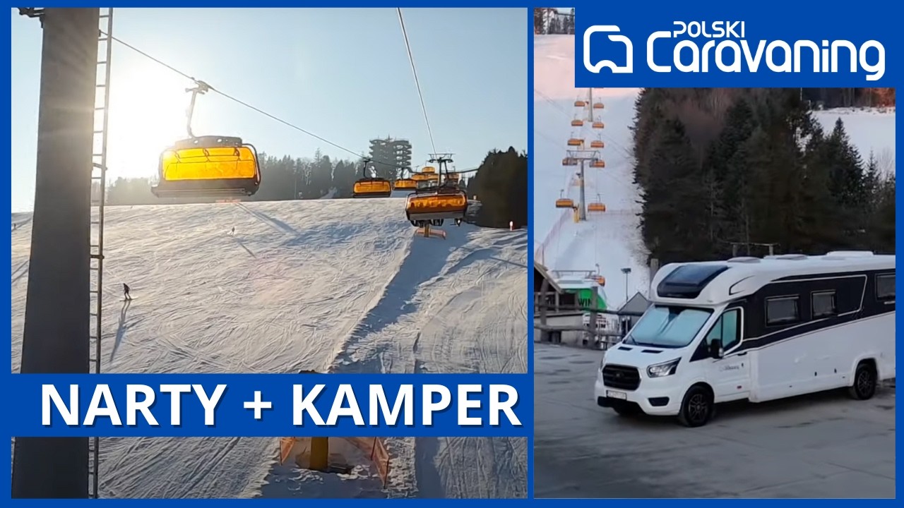 Gdzie w Polsce na narty kamperem? Słotwiny Arena w Krynicy Zdroju.