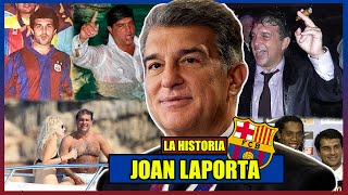 ¿CÓMO SE HIZO MILLONARIO JOAN LAPORTA?💰🤑 | La historia de cómo llegó al poder 🔴🔵