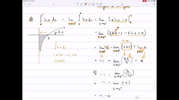Video 22, Theory and Examples, Improper Integrals, 3 of 3