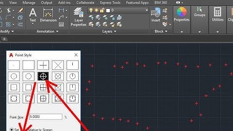How To Draw Point & Change Point Style in AUTOCAD 2021 | Civil Talk