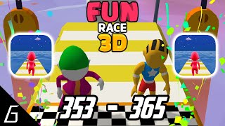 Fun Race 3D Gameplay | Levels 353 - 365 + Bonus (iOS, Android) screenshot 1