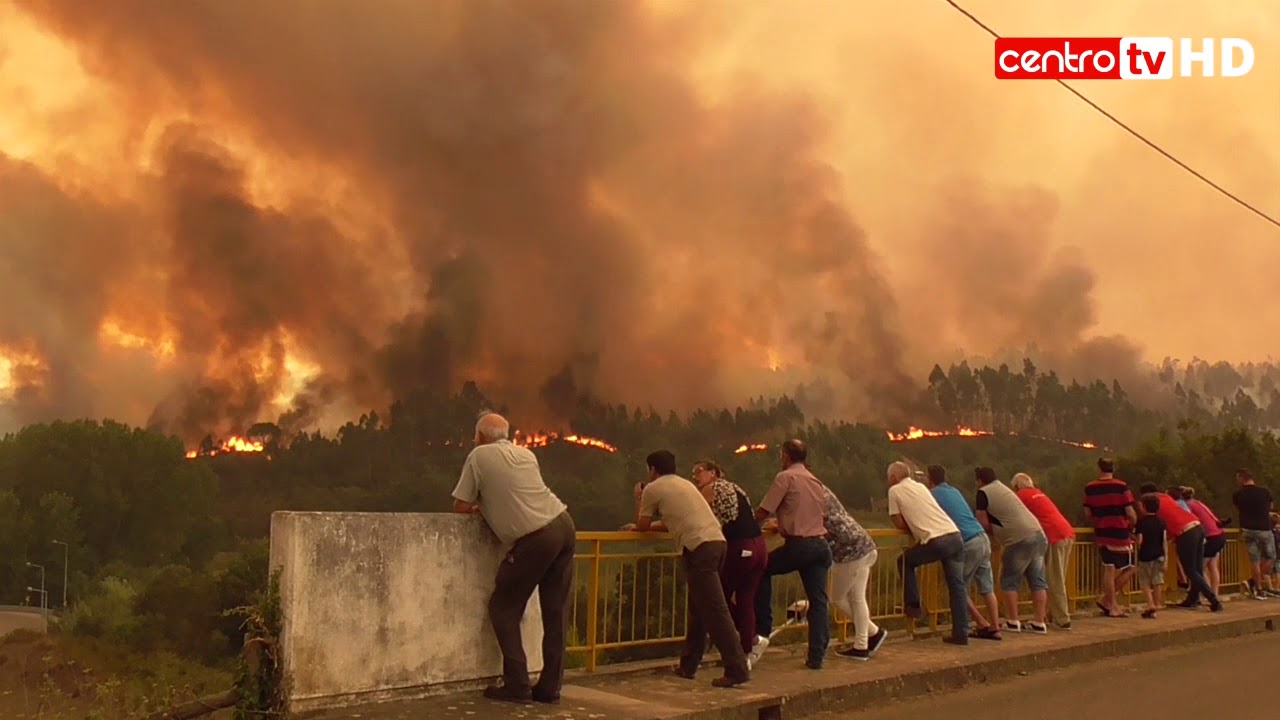Fogo ameaçou populações da Lousã e Poiares