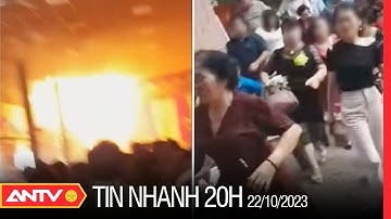 Tin nhanh 20h ngày 22/10: Kinh hoàng cháy hội trường đám cưới, 500 khách mời hoảng loạn tháo chạy