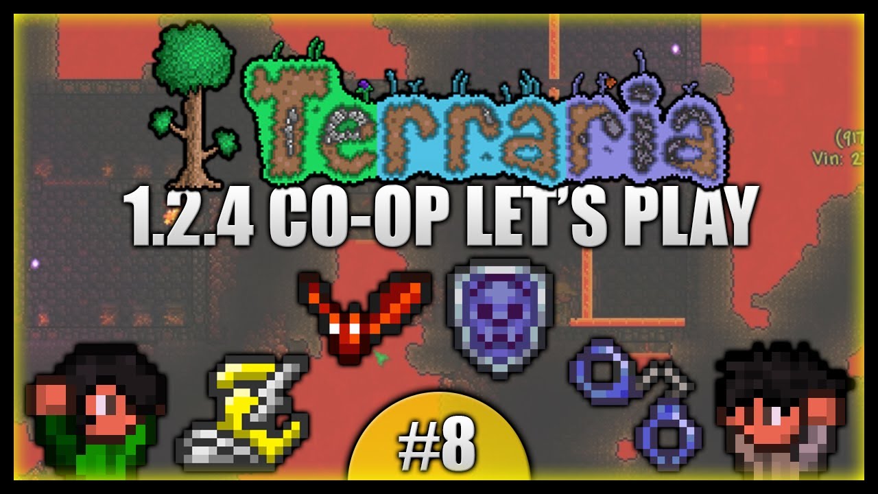Accessories Galore! Night's Edge! A Trip To Hell! Terraria CoOp