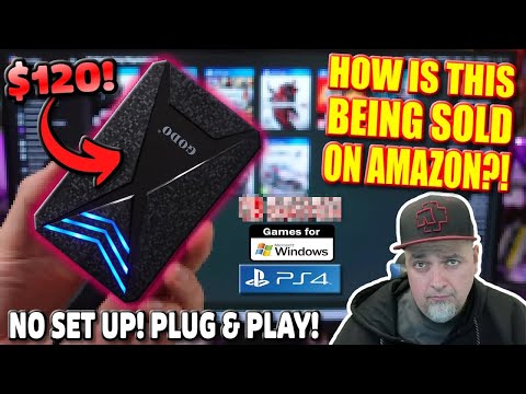 The CHEAPEST & MOST ILLEGAL Emulation Hard Drive On AMAZON! PS4, PC & Switch?!