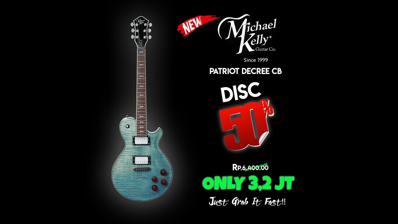 Michael Kelly Patriot Decree Coral Blue - PURR STORE INDONESIA