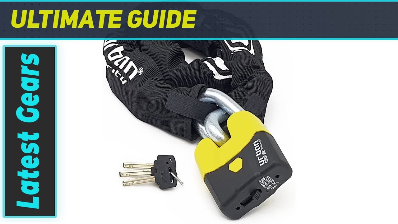 Kryptonite Bike U-Lock with Braided Steel Cable, High Security Anti