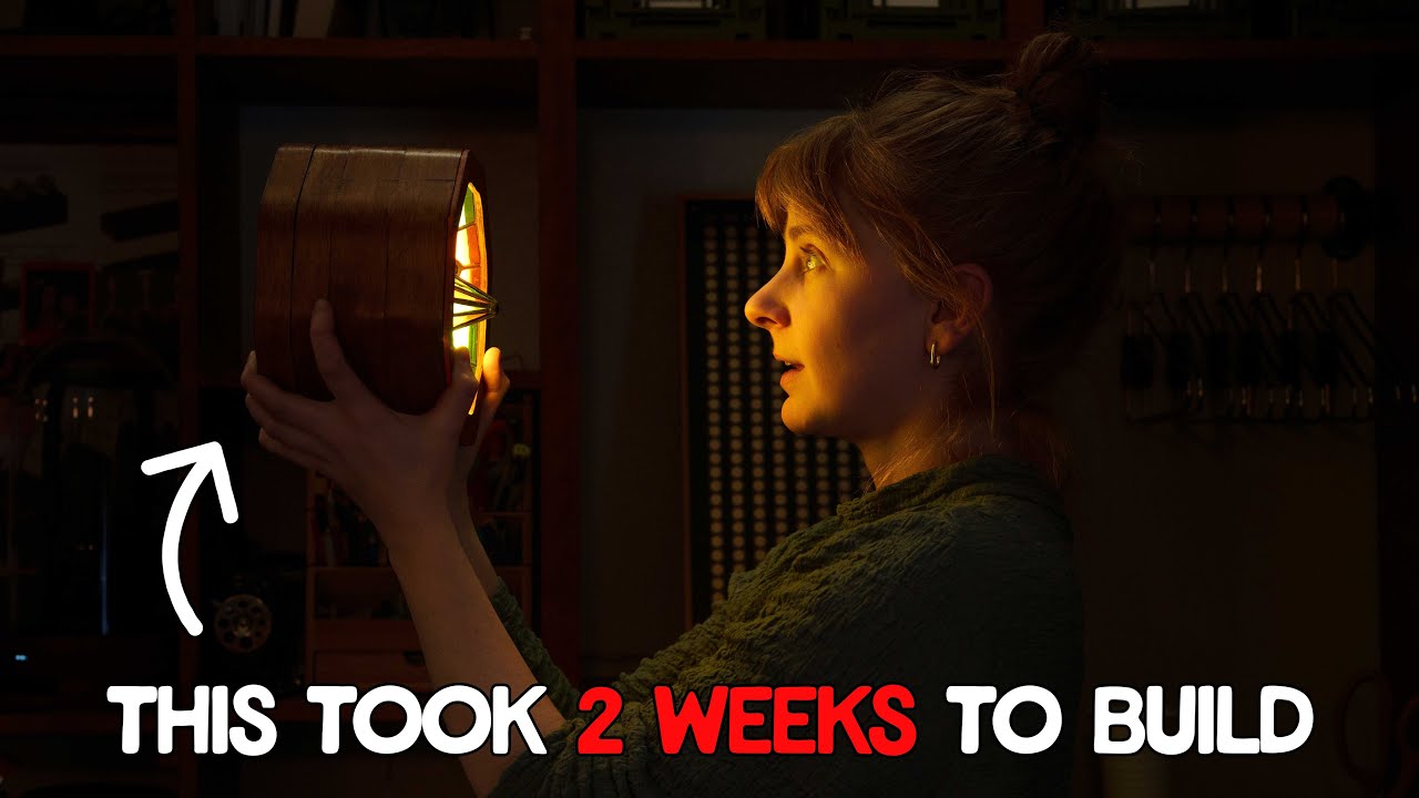 This lamp changes every time you look at it