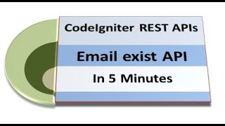 How to check email exist Api #codeigniter #crud_api #php #validation_api
