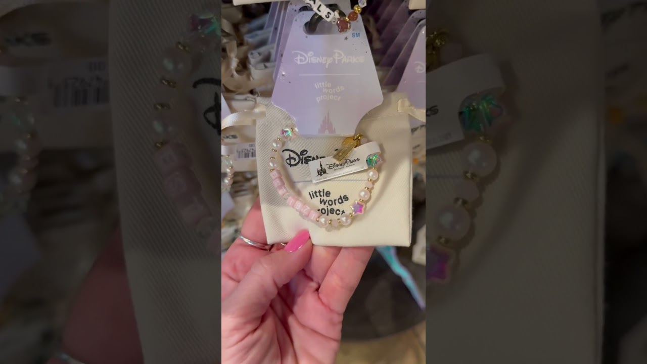 Disney Little Words Project bracelets are so cute 