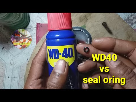 Video: Apakah wd40 keras pada karet?