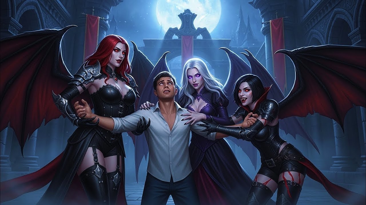 I Joked, “I'm Single,“ and the Three Alien Sisters Grabbed My Arms Instantly | Vampire Story | HFY |