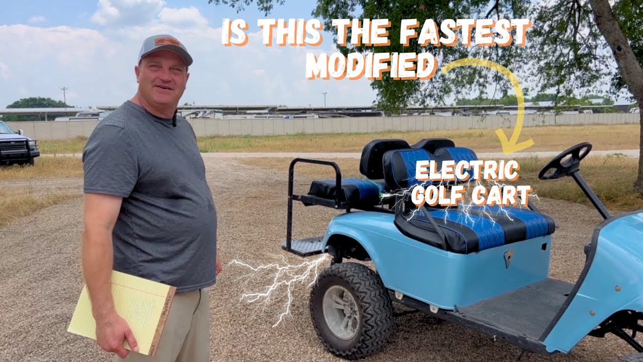 E-Z-GO Golf Cart Extreme Upgrade(With a Little Help From Mach 1 Lithium)