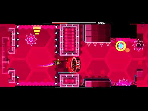 Geometry Dash Level 17: Blast Processing 100% (ALL COINS)
