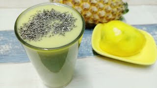 Pineapple Mango Smoothie for weight Loss | Healthy Pineapple Mango Smoothie | Weight Loss Smoothie