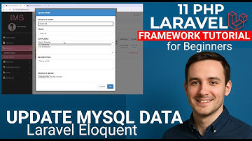 Update Data in MySQL with PHP Laravel | Inventory System Part 11 (Beginner-Friendly CRUD Tutorial)