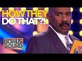 WOW #1 ANSWERS! STEVE CAN'T Believe IT! ALL Top Answers On Family Feud Fast Money!