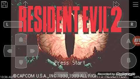 Resident evil 2 gba tech demo