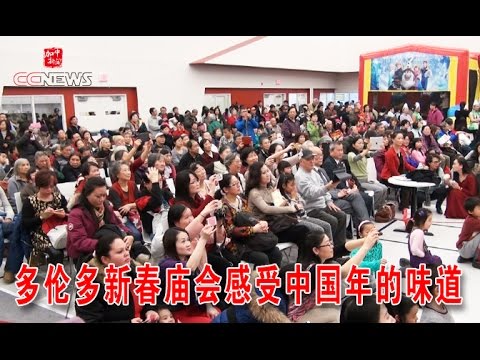 多伦多新春庙会感受中国年的味道