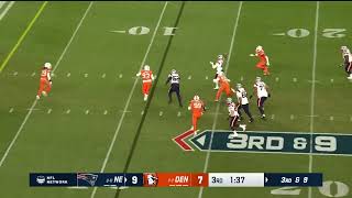 Mike Gesicki Touchdown | Patriots vs Broncos