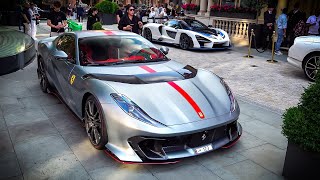 Supercars In London - #Csatw615 Koenigsegg Regera, 812 Competizione, Senna, 918 Spyder, F12Tdf