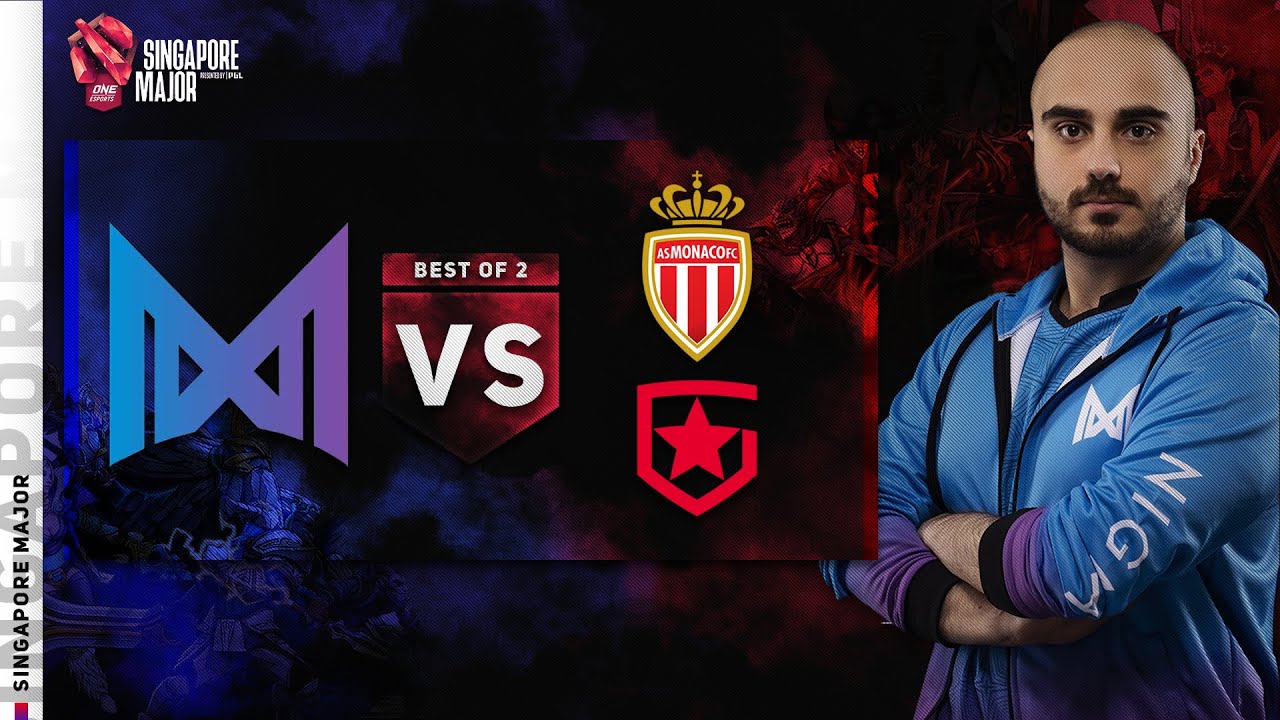 Nigma vs AS.Monaco Gambit Game 2 (BO2) | One Esports Singapore Major Wildcard