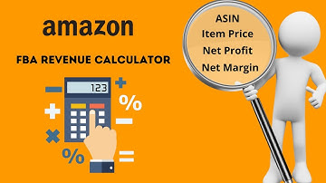 Amazon FBA Revenue calculator how calculate net profit net margin for a product private label
