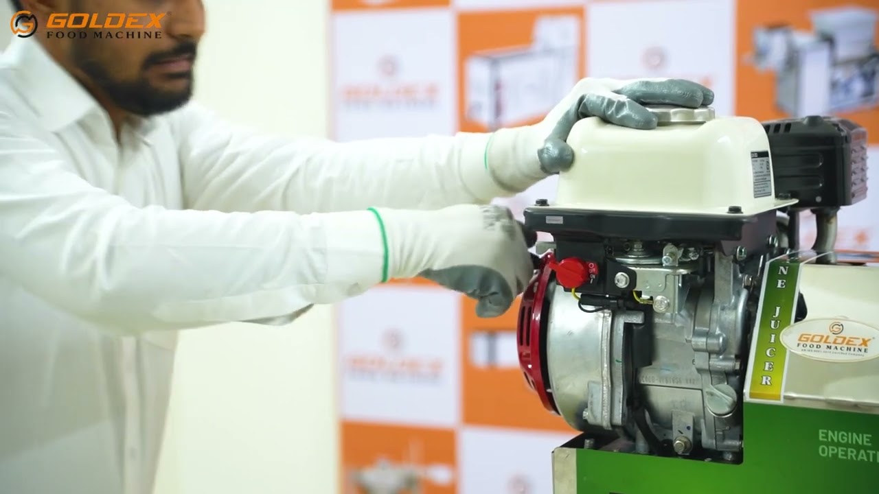 GOLDEX CHHOTU PLUS ENGINE OPERATED SUGARCANE JUICER MACHINE WITH HONDA GX-80 ENGINE | 96865 82703