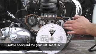 Triumph pre-unit ignition timing advance