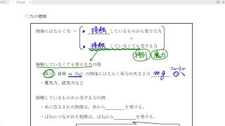 高校物理の解説：力学②講義１