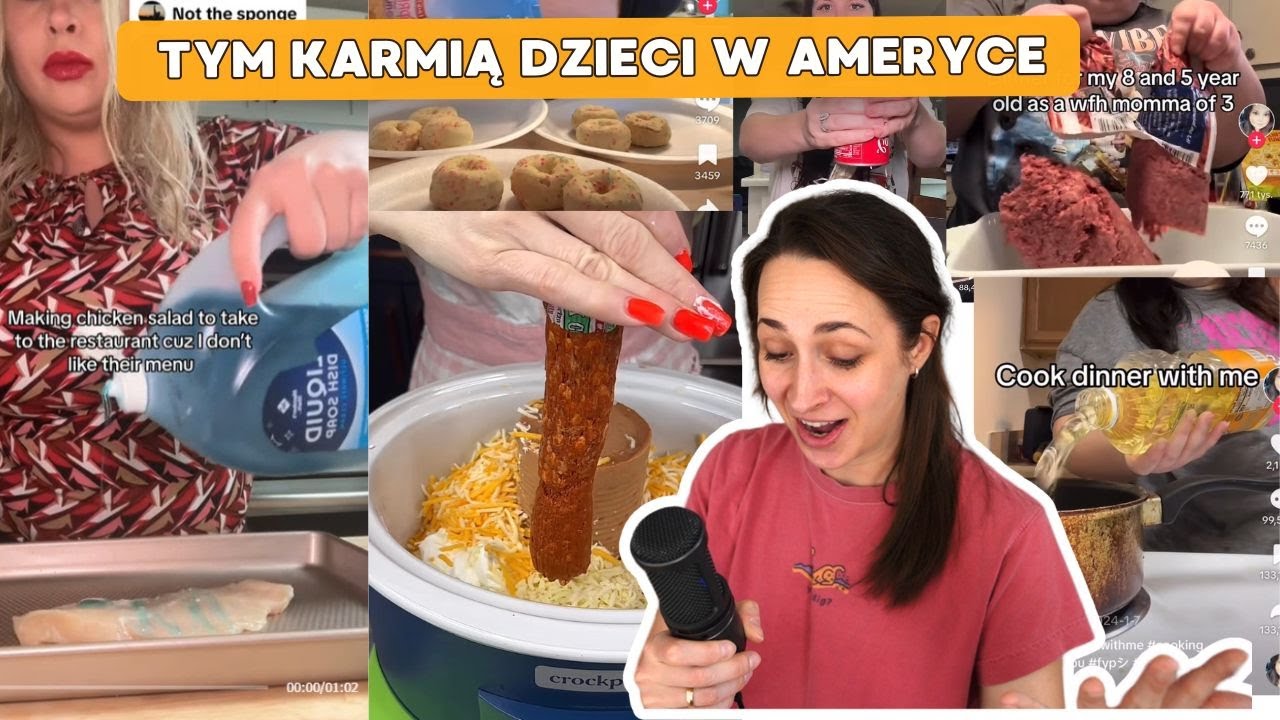 SZOK!😮Obrzydliwe jedzenie w Amerykańskich domach