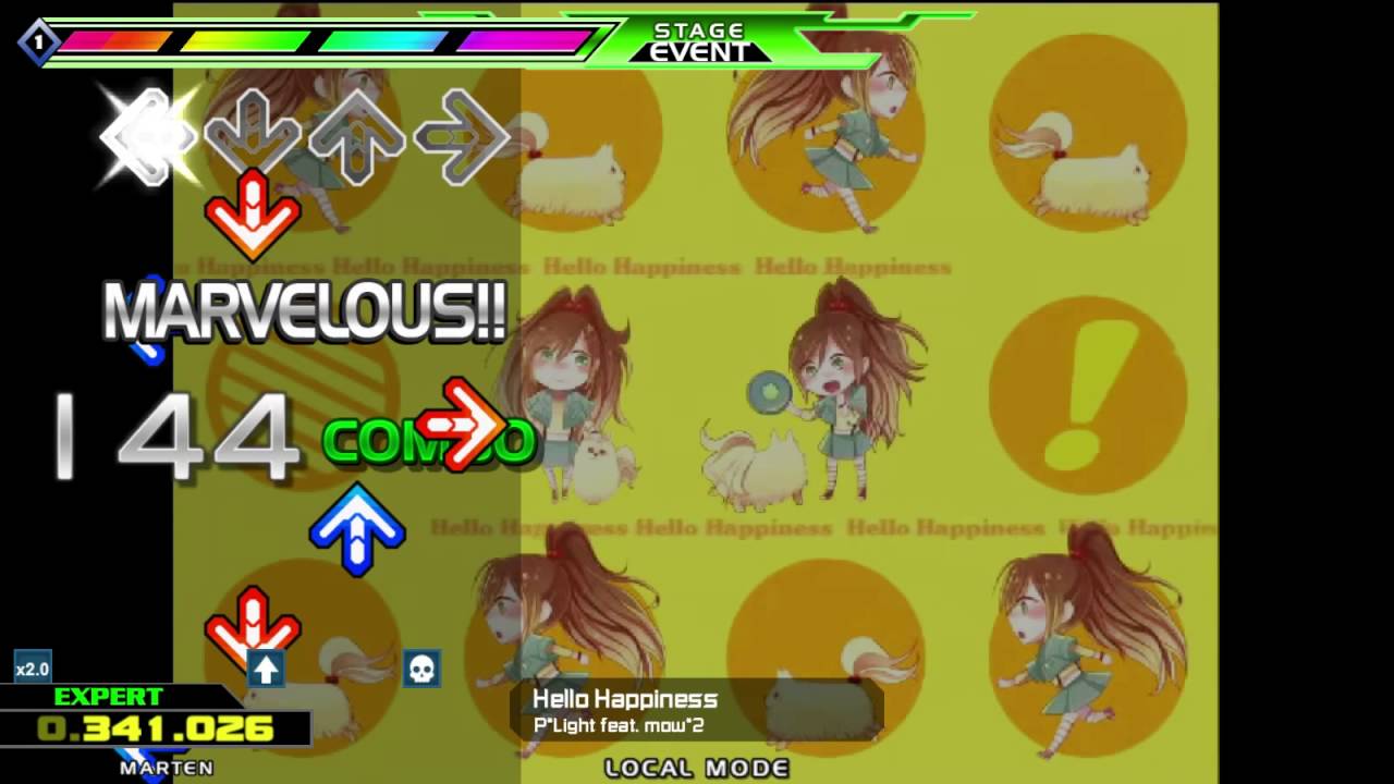 [DDR SuperNOVA 3] - Hello Happiness (EXPERT)