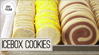 Professional Baker Teaches You How To Make ICEBOX COOKIES!
