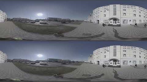 Monument field cannons of the Second World War Mark-V tank, MF Sumtsov Museum Ukraine 3D 360 footage