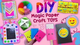 11 Magic Paper Craft TOYS  DIY MAGIC and FUNNY TOYS  Viral TikTok Cute Antistress Fidget Toys