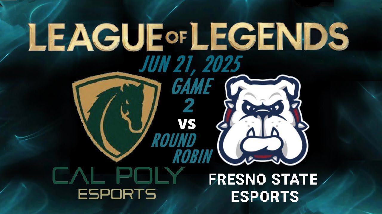 Cal Poly SLO vs Fresno State - League of Legends - Game 2 - InkLink Intercollegiate Tournament