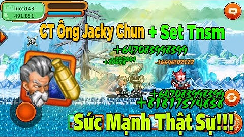 NRO - Sức Mạnh X2 Cải Trang Ông Jacky Chun + Set Tnsm Up Cold