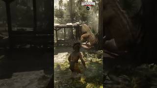 OLHA O TAMANHO DESEE JACARÉ 😨🐊 #readdeadrp #readm #reddeadroleplay #rdr2 #reddeadredemption
