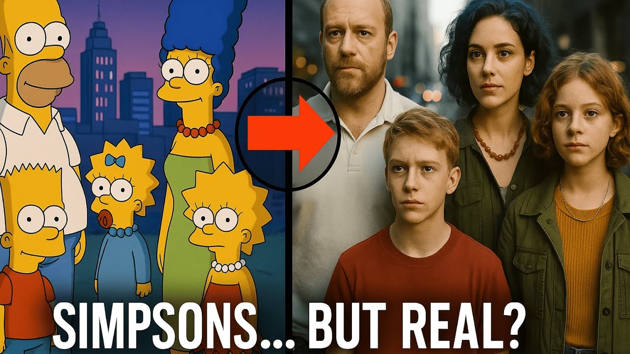 Simpsons Characters in the Real World