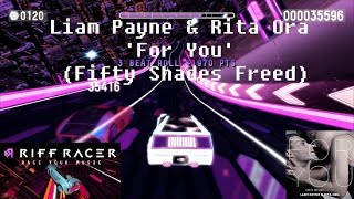 Riff Racer Gameplay: 'Liam Payne & Rita Ora - For You (Fifty Shades Freed)' Music Track screenshot 1