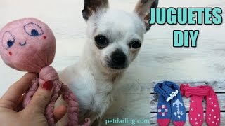 COMO HACER JUGUETES PARA PERROS (Fotos y Video)