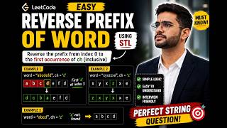 Reverse Prefix of Word | LeetCode Easy | String + STL | C++