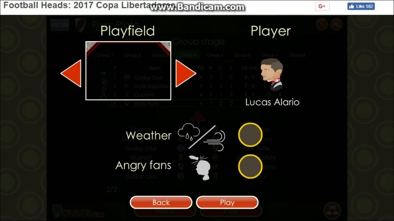 Football Heads 2017 Copa Libertadores/PARTE I/ YouTube