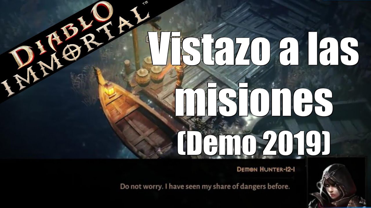 Vistazo a las misiones de Diablo Immortal | Demo de la Blizzcon 2019