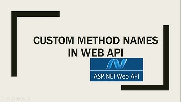 15- Custom Method Names in ASP.NET WEB API || ASP.NET WEB API Tutorial (Urdu/Hindi)