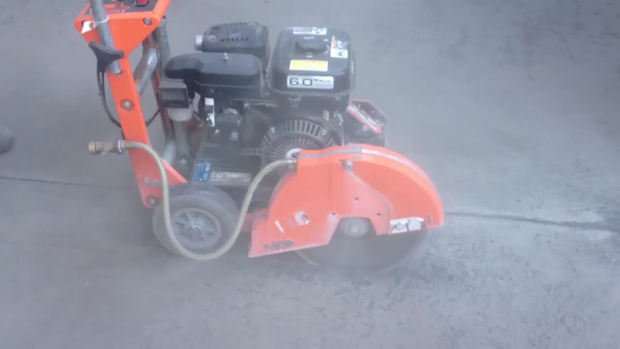 Concrete saw YouTube