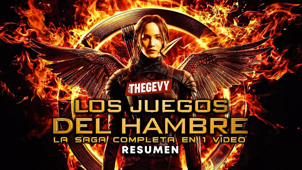 LA SAGA COMPLETA DE LOS JUEGOS DEL HAMBRE EN 1 HORA RESUMEN /THEGEVY