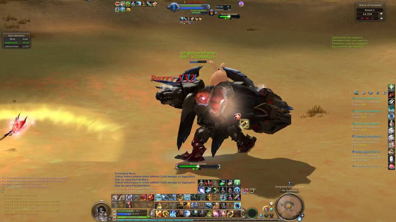 AION:【AoD EU】KnightmareFrame vs Lietome ~THE LAG FILES~ (Aethertech vs Gladiator)