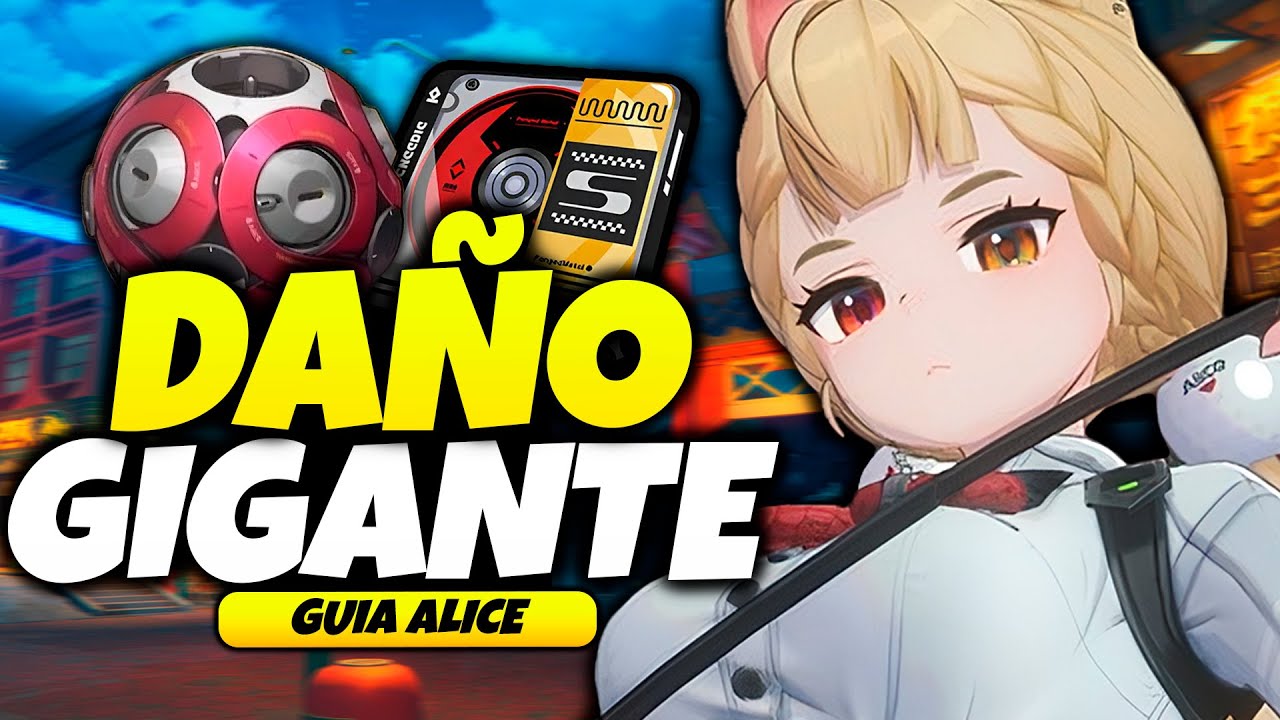 Os presento a MIYABI pero de FÍSICO | Guia y Build Alice | Zenless Zone Zero