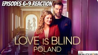 A Big Polish CHEATER- Love Is Blind Poland Episodes 6-9 Reaction #loveisblind